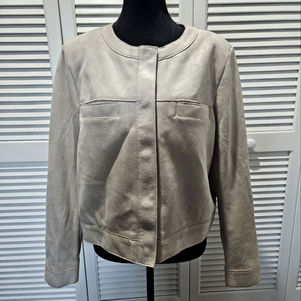 Vegan Suede jacket Size L